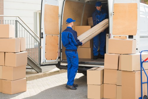 Office relocation team planning a business move in Hackney