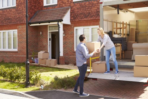House removals planning in Hackney street setting
