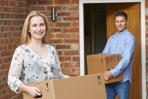 Local van service handling moving items in East London