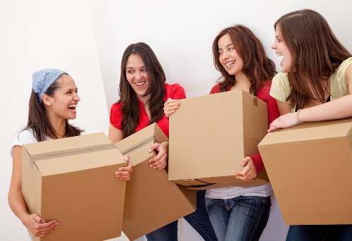 Protective wrapping for furniture removals in Hackney