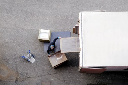 Low-carbon van used for an eco-friendly Hackney move