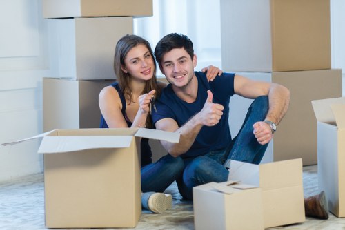 Recycling and sustainability in Hackney removals service
