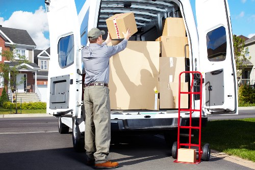 Local van service handling boxes and furniture in Hackney