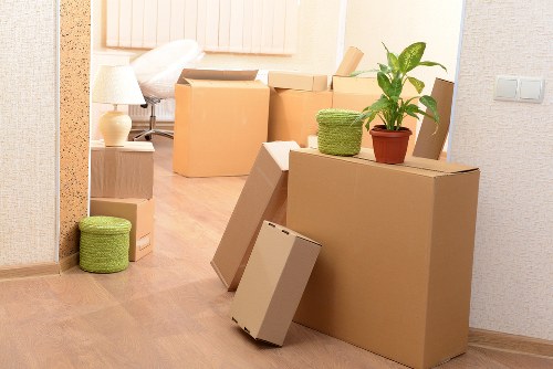Office setup and furniture placement after a Hackney move